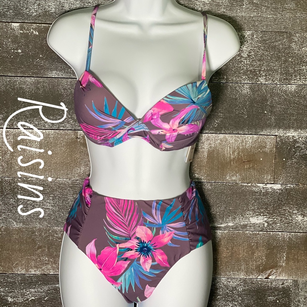 Tahiti Cheeky Bikini Set Sz. S